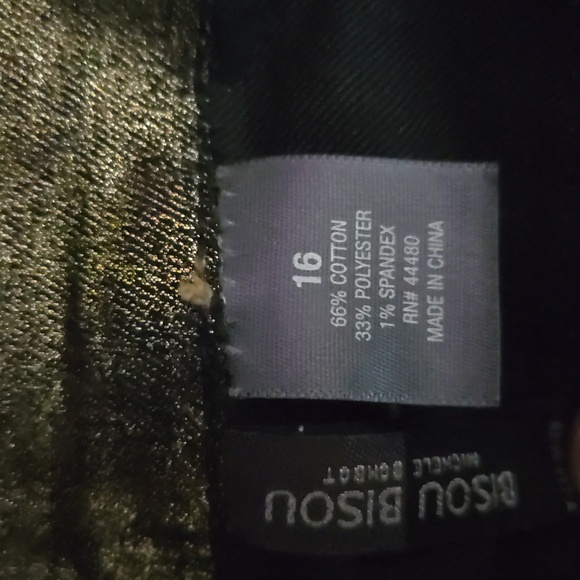 Bisou Bisou metallic jeans/pants - Picture 5 of 5